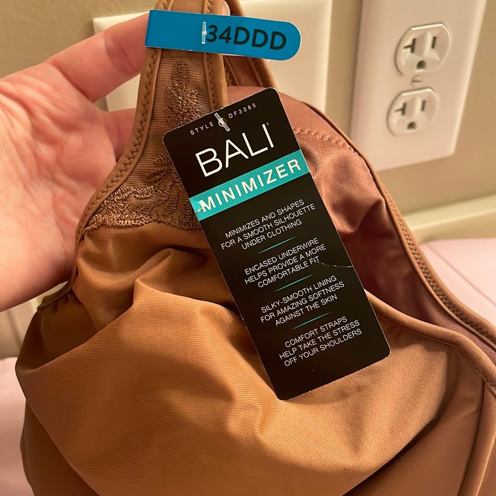 Bali 34ddd minimized bra